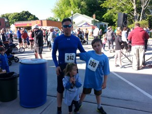 The runners. Doin' what runners do. Kinda.